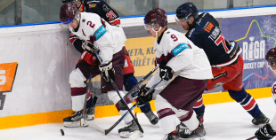 LHF Prezidenta kauss: Latvijas U20 "baltā" - "TuTo" 5:0