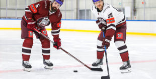 Latvijas valstsvienības spēļu kreklu prezentācija