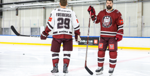 Latvijas valstsvienības spēļu kreklu prezentācija