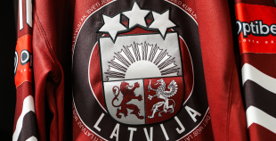 Latvijas valstsvienības spēļu kreklu prezentācija