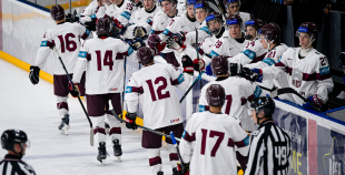 LHF Prezidenta kauss: Latvija "baltā" komanda - Francija U20 4:2