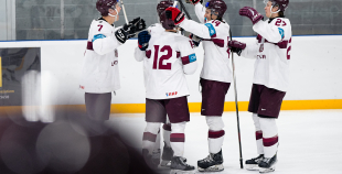 LHF Prezidenta kauss: Latvija "baltā" komanda - Francija U20 4:2