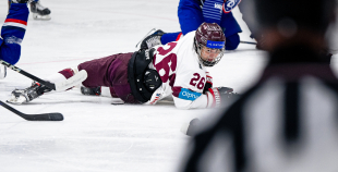 LHF Prezidenta kauss: Latvija "baltā" komanda - Francija U20 4:2