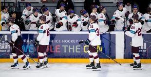 LHF Prezidenta kauss: Latvija "baltā" komanda - Francija U20 4:2