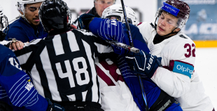 LHF Prezidenta kauss: Latvija "baltā" komanda - Francija U20 4:2