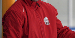Latvijas hokeja izlases treniņš (09.12)