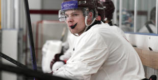 Latvijas hokeja izlases treniņš (09.12)