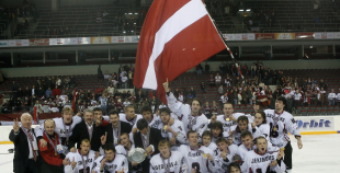 Foto PČ U20 LAT vs BLR
