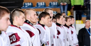 Foto 2012 IIHF PČ U18 Latvijas U18 izlase