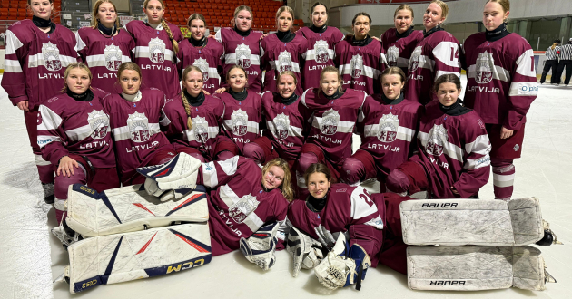 Latvijas U18 sieviešu hokeja izlase ar 5:3 uzveic Lietuvas vienaudzes