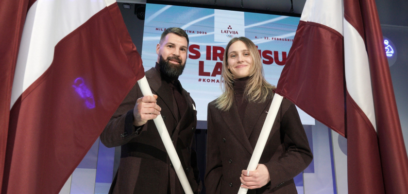 Daugaviņš nesīs Latvijas karogu olimpisko spēļu atklāšanas ceremonijā