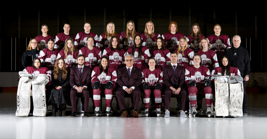 Latvijas Nacionālā sieviešu hokeja izlase startēs Pasaules čempionātā